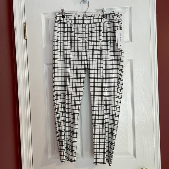 🔥HP🔥💥NWT💥 Amanda & Chelsea Plaid Ankle Pants - Picture 3 of 8